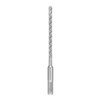 High Impact Carbide SDS-Plus - 3/16" x 2" x 4-1/2"