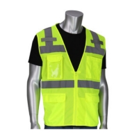 Type R Class 2 Five Pocket Surveyors Vest - Small (Hi-Vis Yellow)