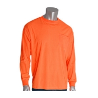 Long Sleeve T-Shirt - Medium (Hi-Vis Orange)