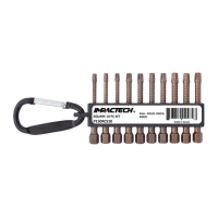 Square Driver Bits Set - 2" (10 Piece Set)