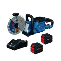 Cutoff Saw Kit with 12 Ah Batteries 18V (9")