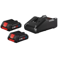 Batteries & Charger Starter Kit with 2 Batteries (18V)