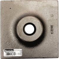 Tamper Plate, 1‑1/8" Hex - 8" x 8"