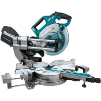 Brushless Cordless, Dual‑Bevel Sliding Compound Miter Saw, Tool Only - 8‑1/2"