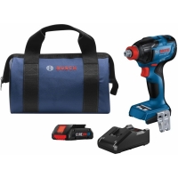 Connected-Ready Two-In-One Bit/Socket Impact Driver/Wrench Kit, 18v - 1/4" and 1/2"