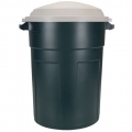 Trashcan 32 Gallon With Lid
