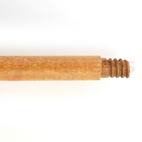 Wood Threaded Broom / Brush Handle 15/16" x 5 Feet