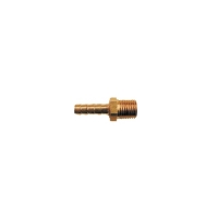 Brass Male Rigid Hose Barb (1/4")