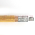 Metal Threaded Garage Broom / Brush Handle 1-1/8" x 5 feet