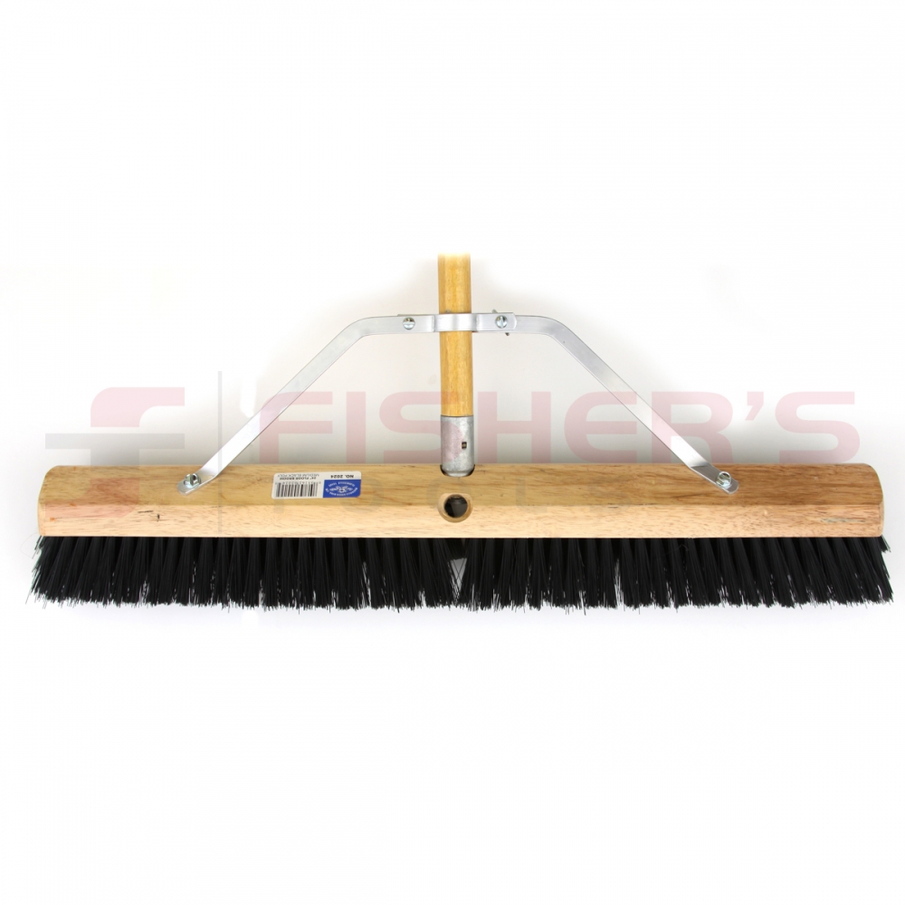 Magnolia Brush #5624-LH 24 Stiff Bristle Floor Broom