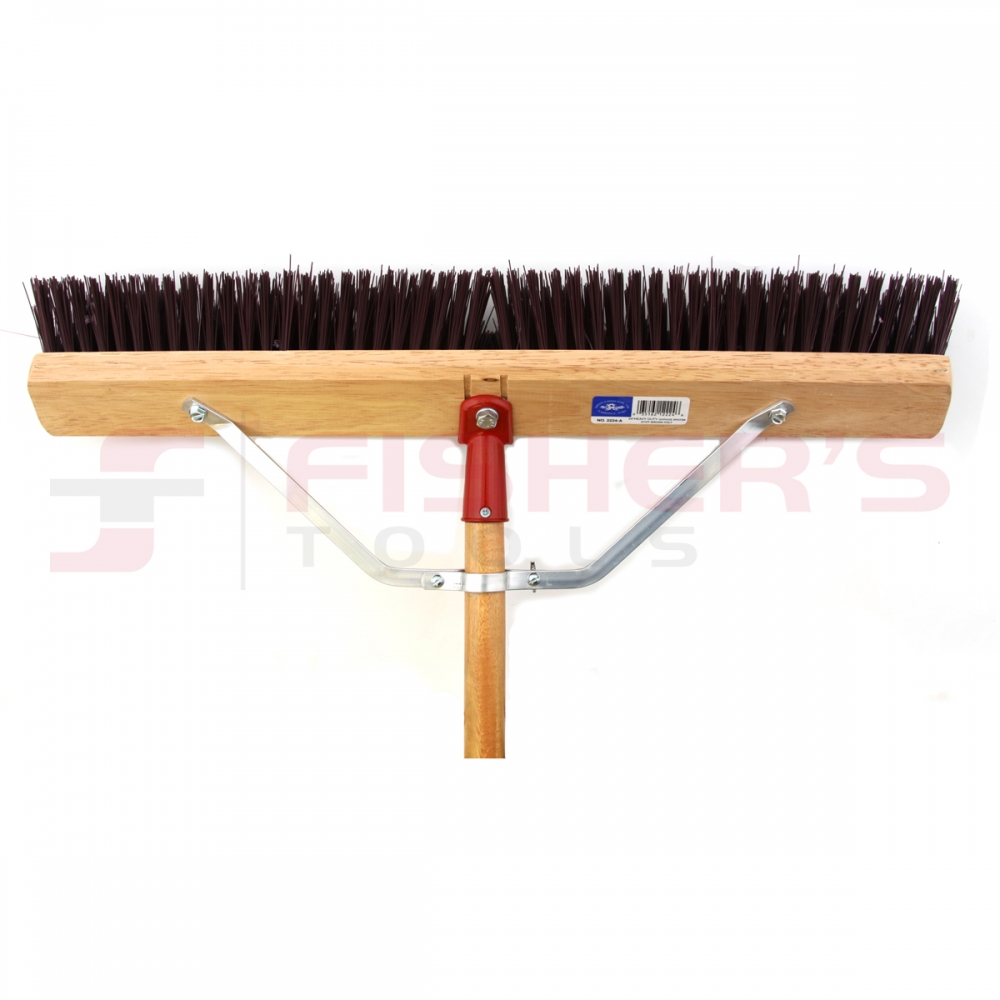 Magnolia Brush 43 Long Handle 20 Flag.plastic Block Utility Brush