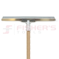 Straight Squeegee with Tapered Handle Socket & Handle (18")