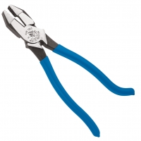 Ironworkers Work Pliers - High-Leverage Side Cutters 9"