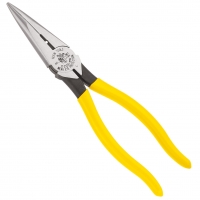 Heavy-Duty Long-Nose Pliers Cutting & Wire Stripping 8"