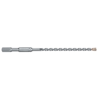 2 Cutter Spline Shank Hammer Drill Bit 1/2" x 22"