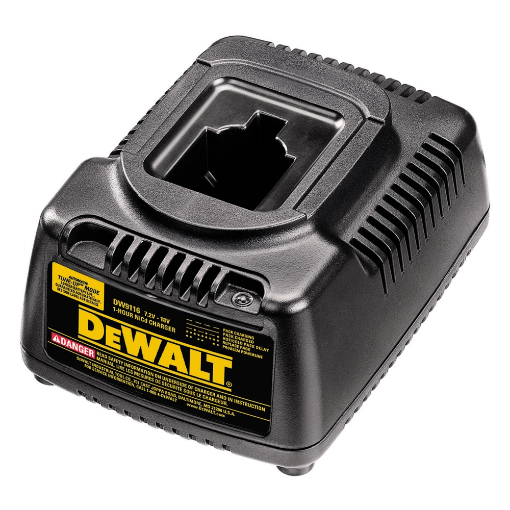 Dewalt dw9116 battery charger 7.2v 1 hour nicd charger 