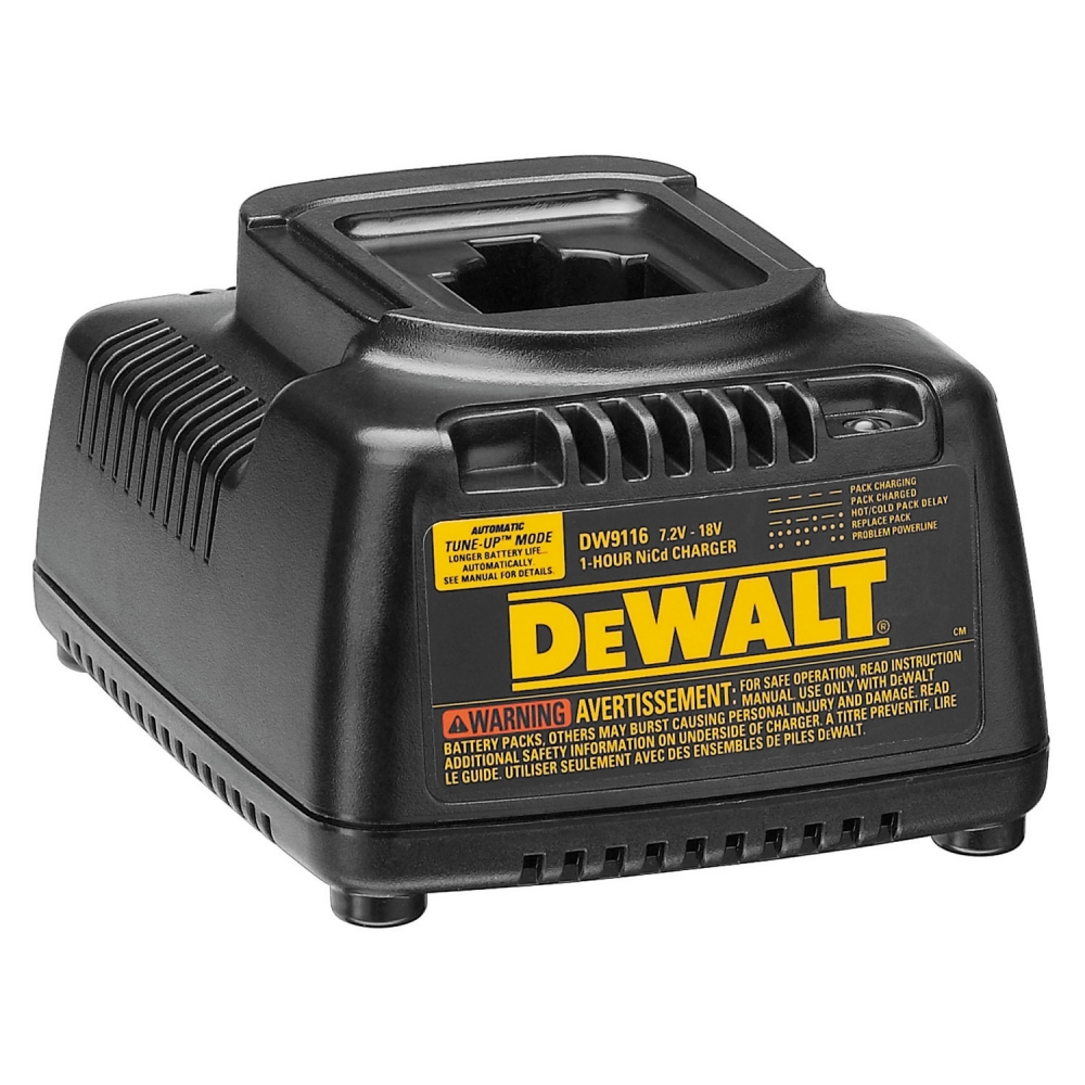 Chargeur rapide pour Dewalt 7.2v-18v, Batterie Ni-mh