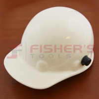 Hard Hat with Ratchet and Quick-Lok Suspension (White)