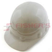 Hard Hat with Ratchet Suspension (Gray)