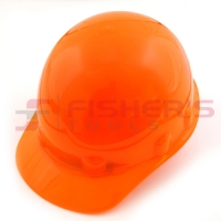 Hard Hat with Ratchet Suspension (High Vis Orange)