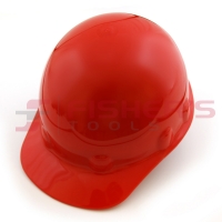Hard Hat with Ratchet Suspension (Red)