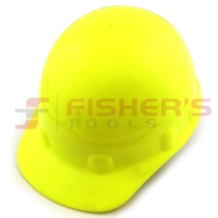 Hard Hat with Ratchet Suspension (Strong Yellow)