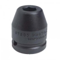 6-Point Standard Length Impact Socket 13/16" with 3/4" Drive
