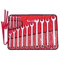 12-Point Metric Combination ASD Wrench Set 15-Piece