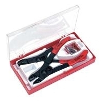 18-Piece Internal/External Replaceable Tip Retaining Ring Pliers