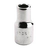 7/16" Torqueplus 12-Point Standard Length Hand Socket 1/4" Drive