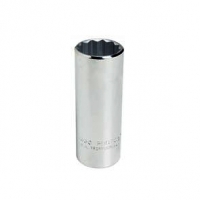 3/8" 12-Point Deep Length Hand Socket 1/2" Drive