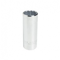 1-3/8" 12-Point Deep Length Hand Socket 1/2" Drive