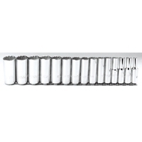 12-Point Deep Socket Set 15-Piece 1/2" Drive