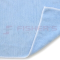 Microfiber Cloth Towel 16" x 16" Blue