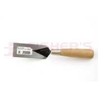 Margin Trowel with Wooden Handle 2" x 5"