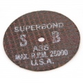 Super Bond Off Wheel Size 3 x 1/16 x 1/4 Inch (A36)