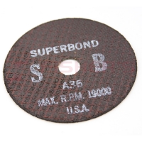 Super Bond Off Wheel Size 4 x 1/16 x 5/8 Inch (A36)