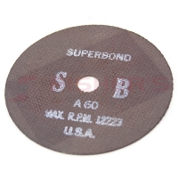 Super Bond Off Wheel Size 5 x. 040 x 5/8 Inch (A60)