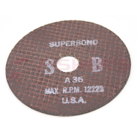 Super Bond Off Wheel Size 5 x 1/16 x 7/8 Inch (A36)