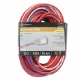 Striped U-Ground 12Gauge 15Amp Extension Cord 100'