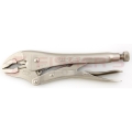 Curved Jaw Locking Pliers with Wire Cutter 10 Inch