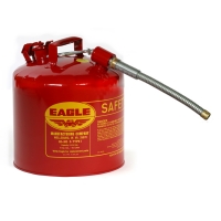 Type II Red Safety Can with 7/8" Flex Spout (5 Gallons)