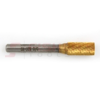 Carbide Bur Cylinder Shape (Titanium-Coated) 3/8" x 3/4"