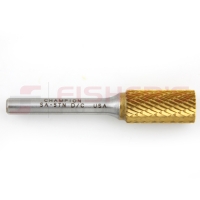 Carbide Bur Cylinder Shape (Titanium-Coated) 1/2" x 1"