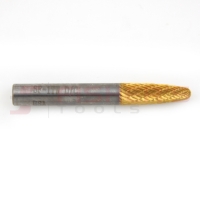 Carbide Bur Round Nose Tree (Titanium-Coated) 1/4" x 5/8"