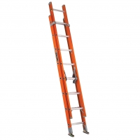 Fiberglass Extension Ladder Type IA with 300-pound Load Capacity (16 Foot)
