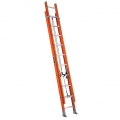 Fiberglass Extension Ladder Type IA with 300-pound Load Capacity (20 Foot)