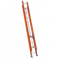 Fiberglass Extension Ladder Type IA with 300-pound Load Capacity (20 Foot)