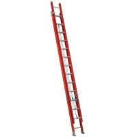 Fiberglass Extension Ladder Type IA, 300-pound Load Capacity with Hooks (28 Foot)