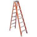 Fiberglass Step Ladder with SHOX System 8'